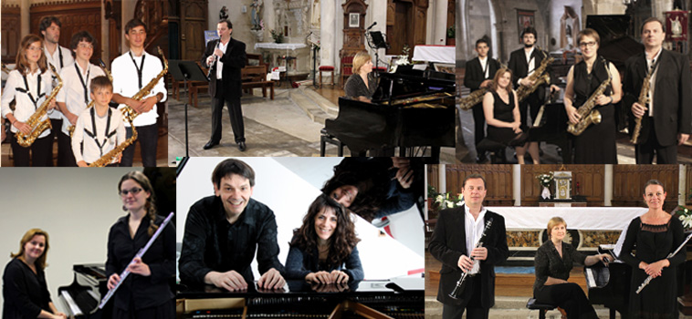 Concert Autour d'un piano - musique classique pour les Restos du coeur. Slava Kazykin et ses invités